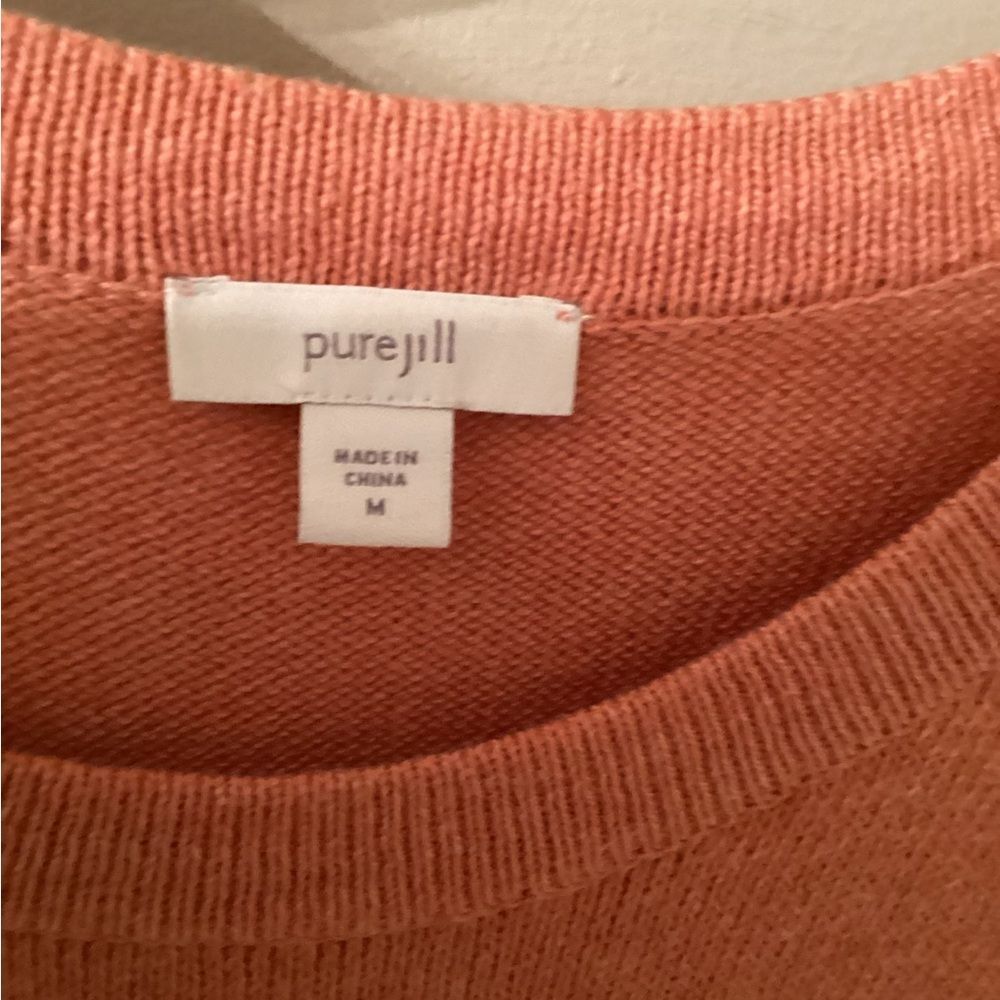 PURE JILL J JILL SIZE MED LONG SLEEVE SWEATER DRESS - Picture 6 of 7